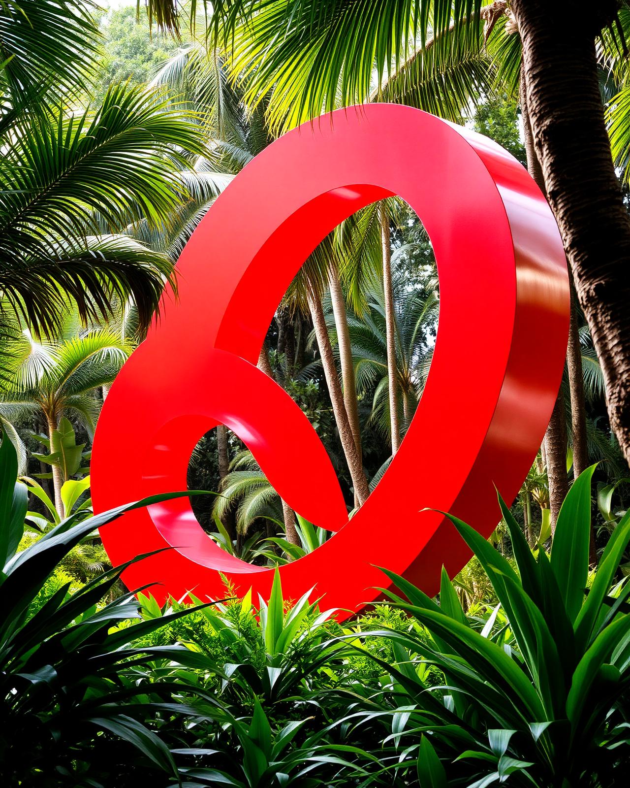 Escultura no Inhotim